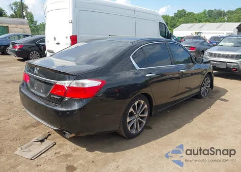 2014 Honda Accord Sport из США, поврежденный, VIN 1HGCR2F59EA284779